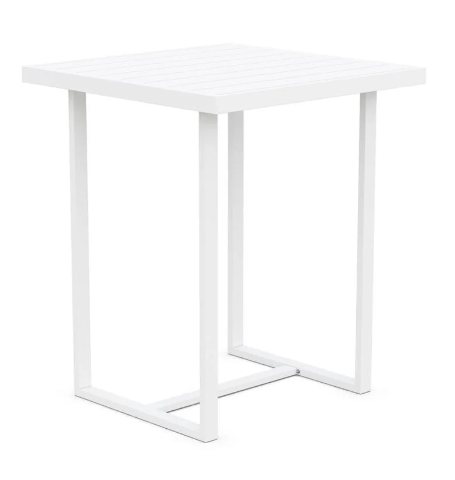 Pavia 35" Bar Table | White