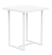 Pavia 35" Bar Table | White