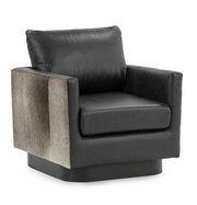 Lathe Accent Chair