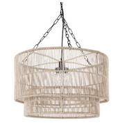 Tanner Outdoor Pendant Drum | Natural