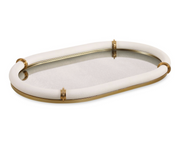 Cyprus Oval Tray | White