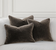 Heirloom Velvet Pillow | Dark Clove