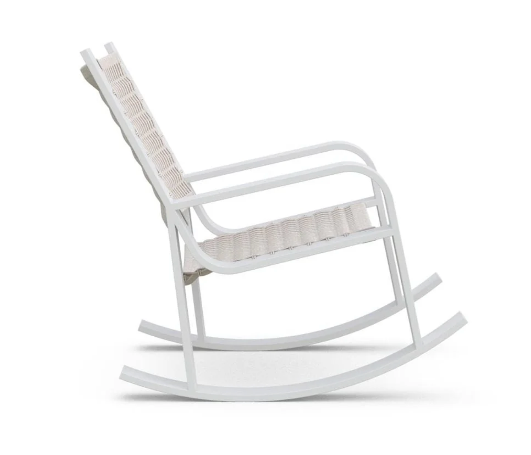 Cozumel Rocking Chair | White