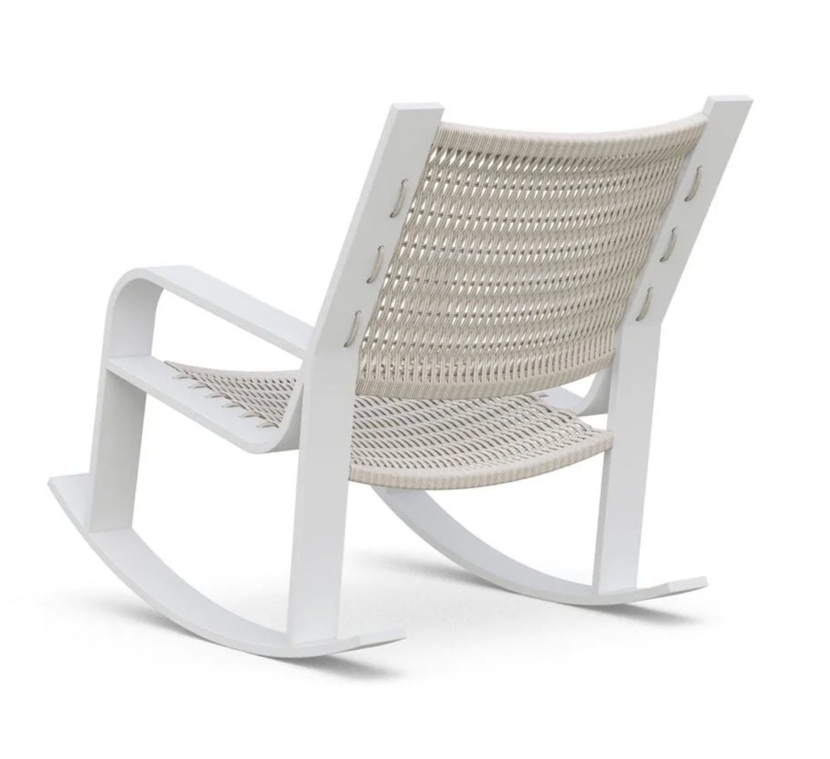 Cozumel Rocking Chair | White