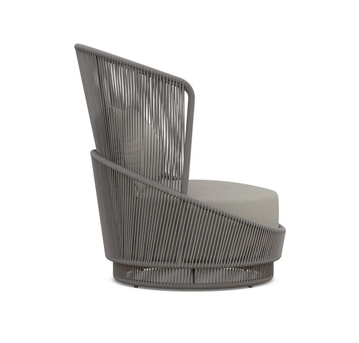 Palma Swivel Club Chair | Truffle Cushion