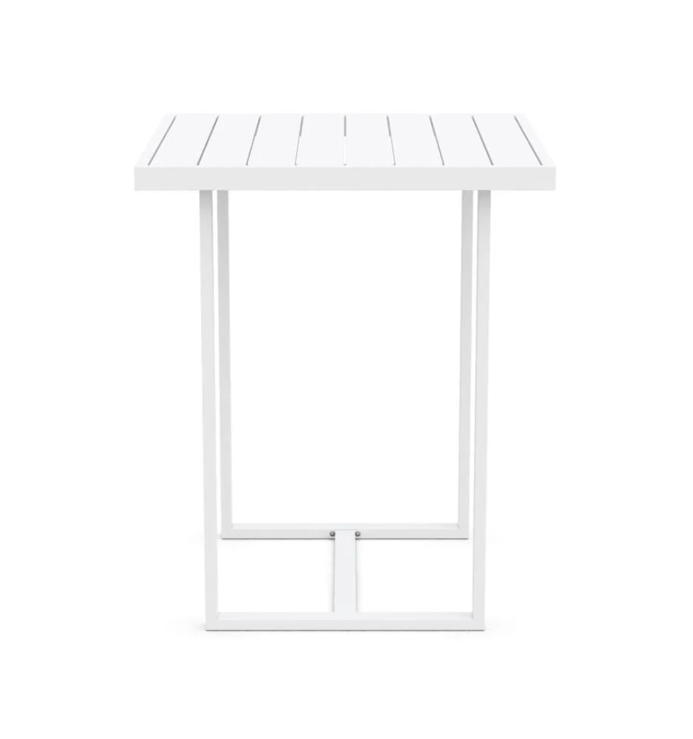 Pavia 35" Bar Table | White