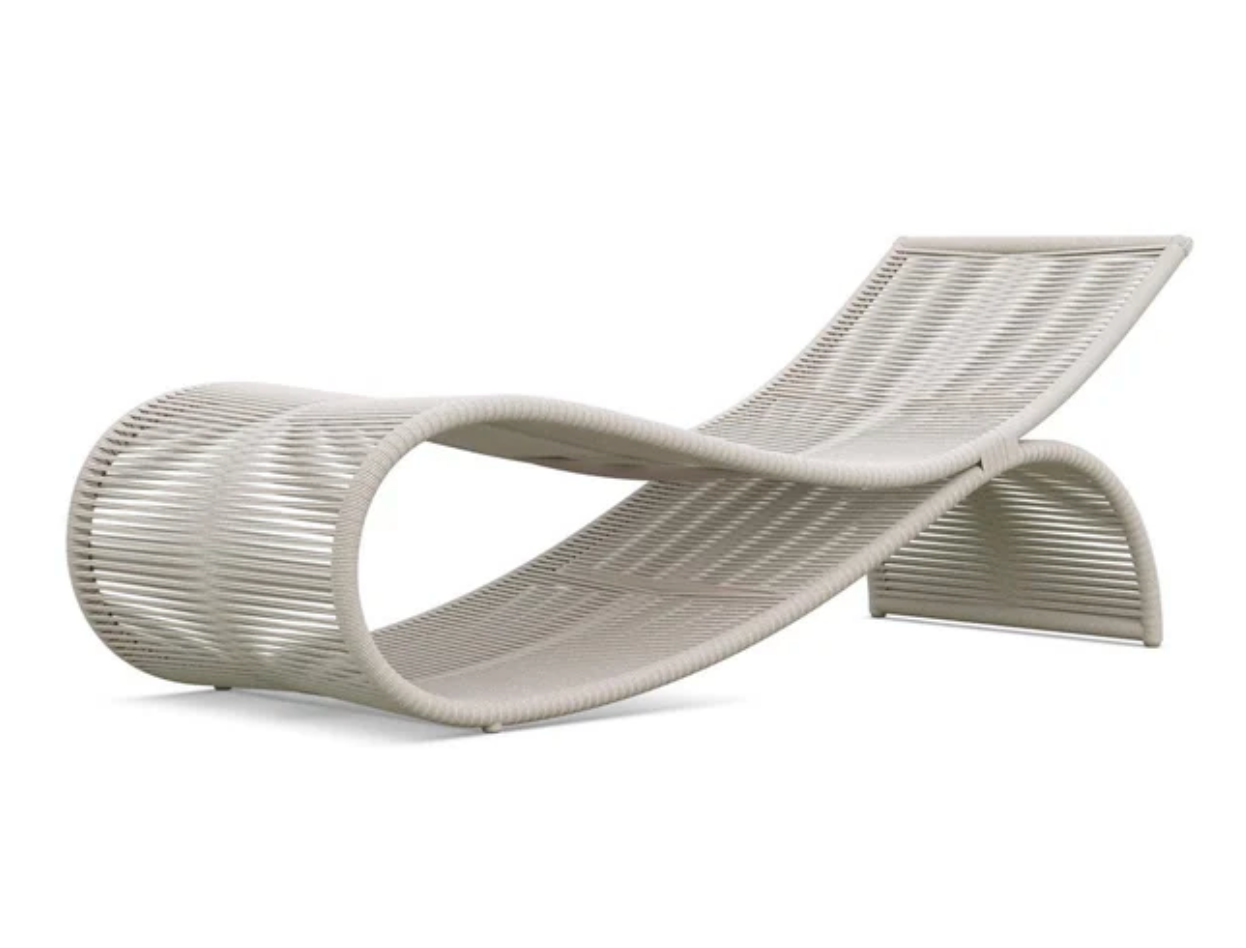 Wave Chaise Lounge | Neutral Edit