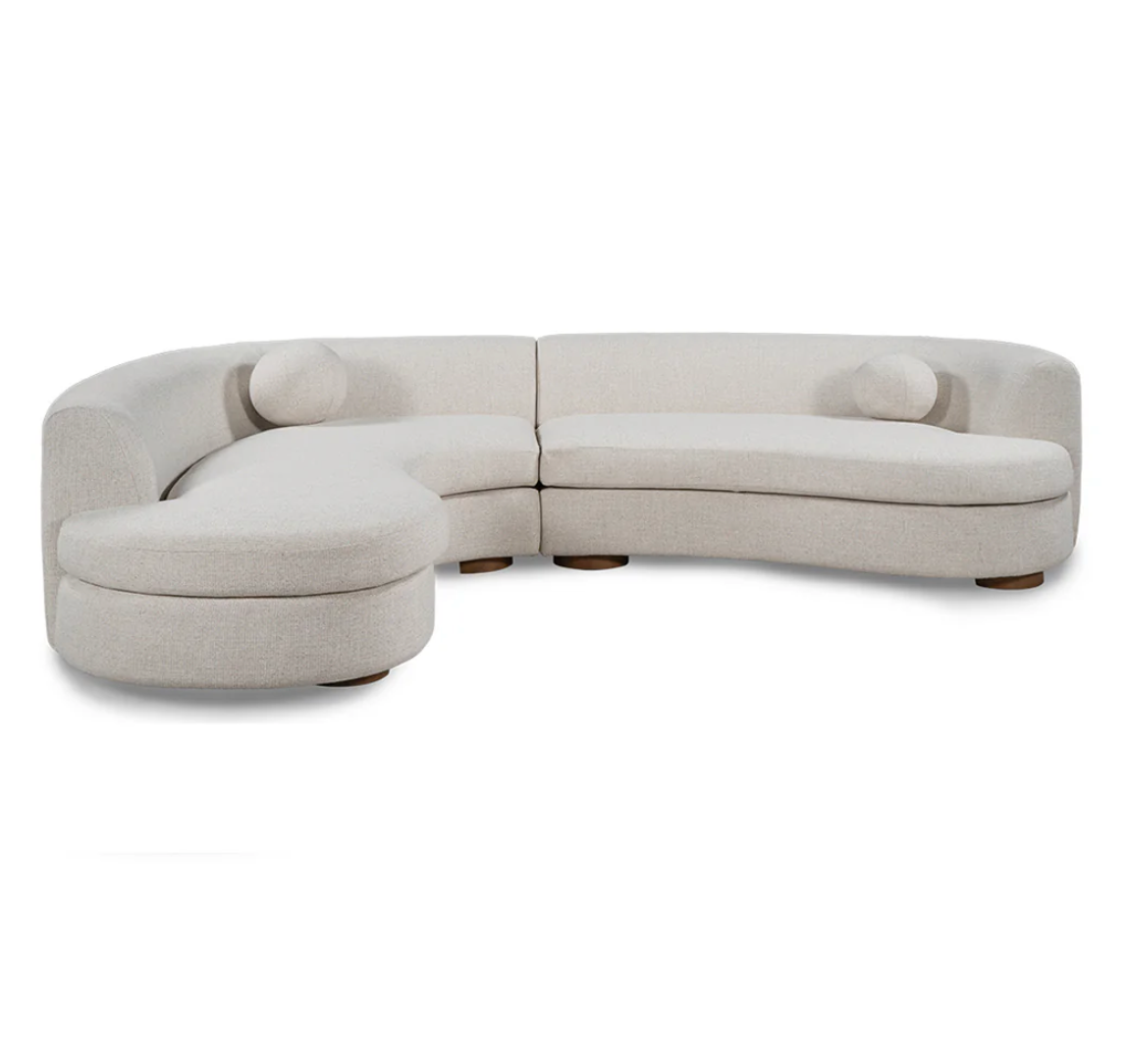 Concord Sectional | Ivory