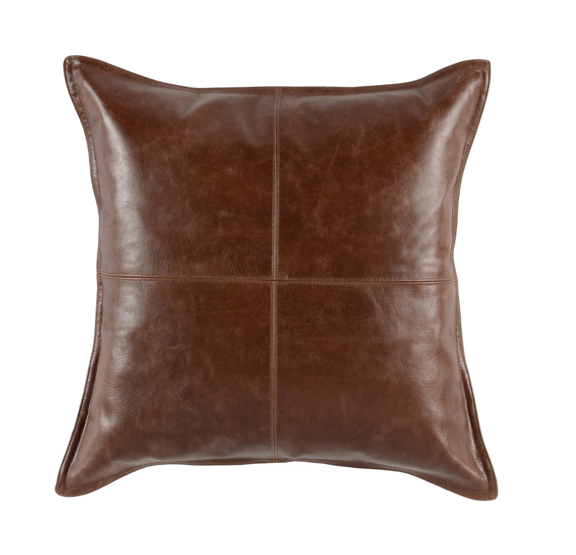 Genuine Leather Pillow | Neutral Edit