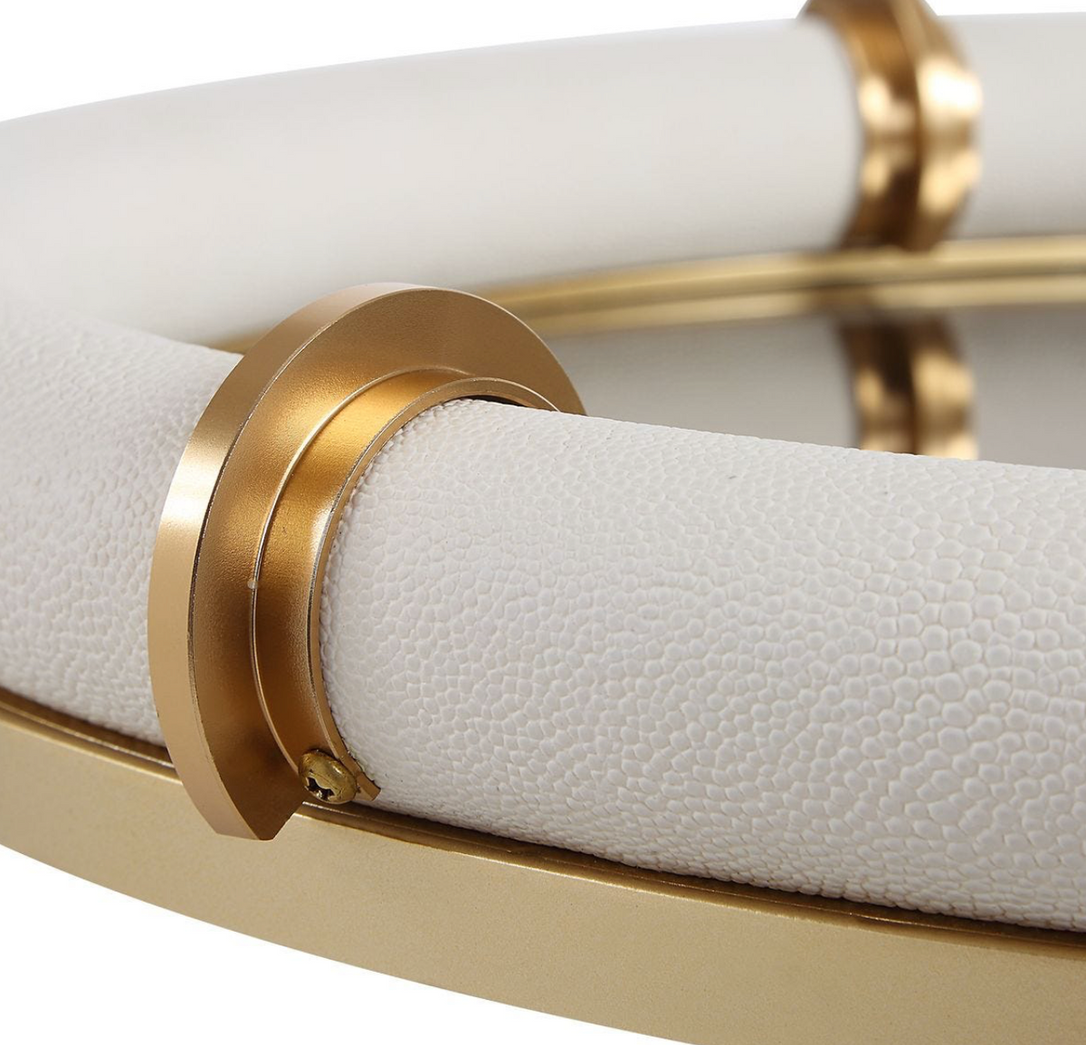 Cyprus Oval Tray | White