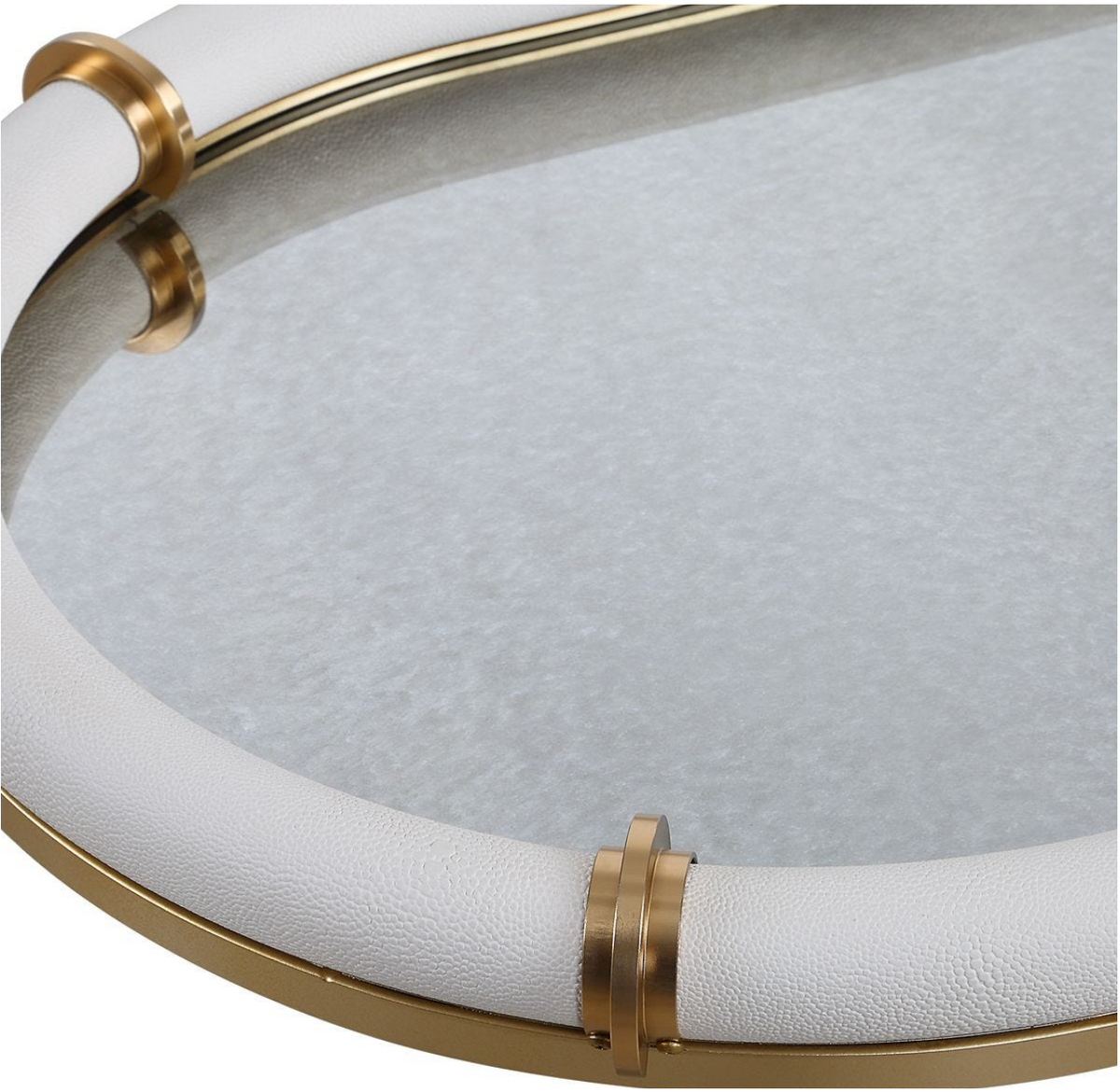 Cyprus Oval Tray | White