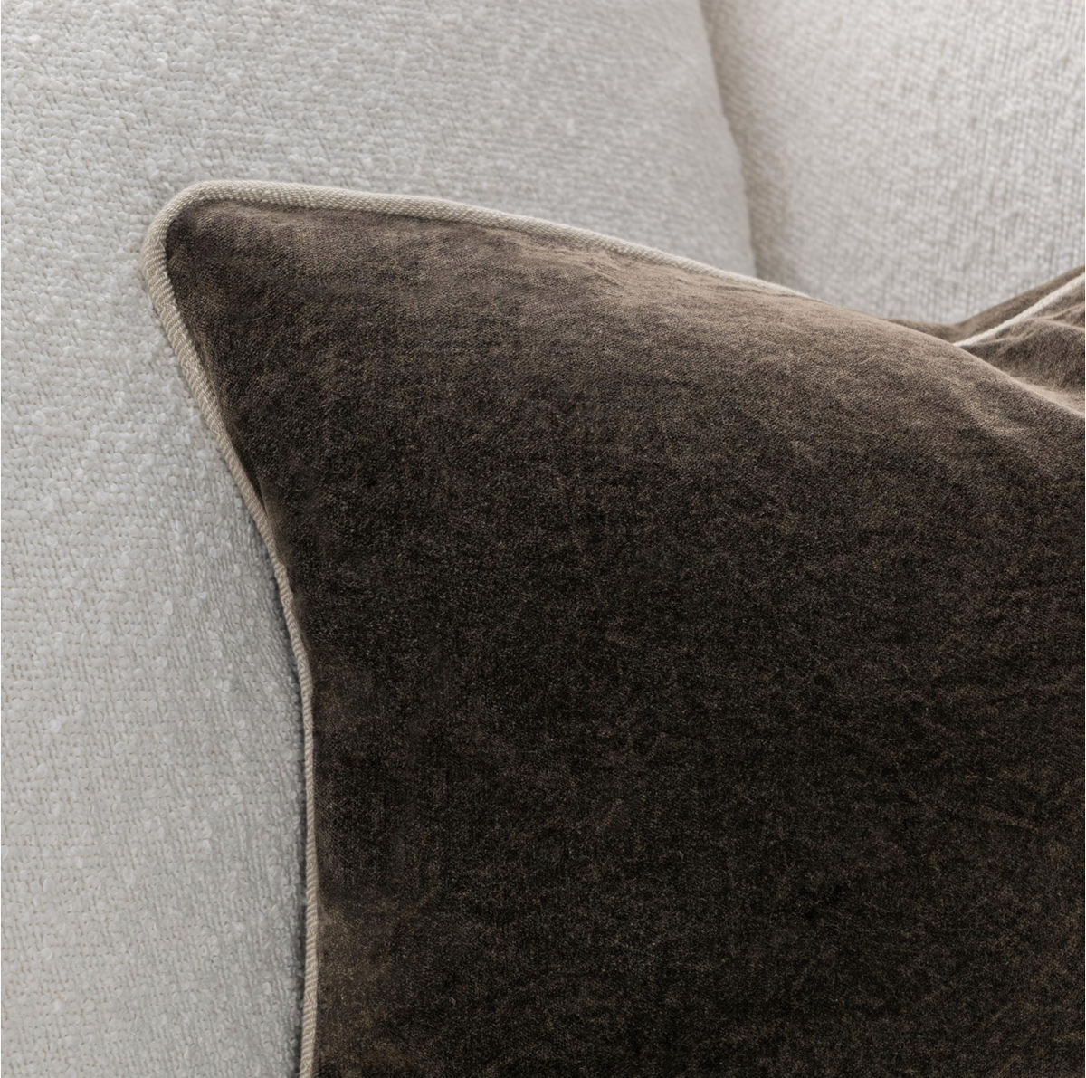 Heirloom Velvet Pillow | Dark Clove