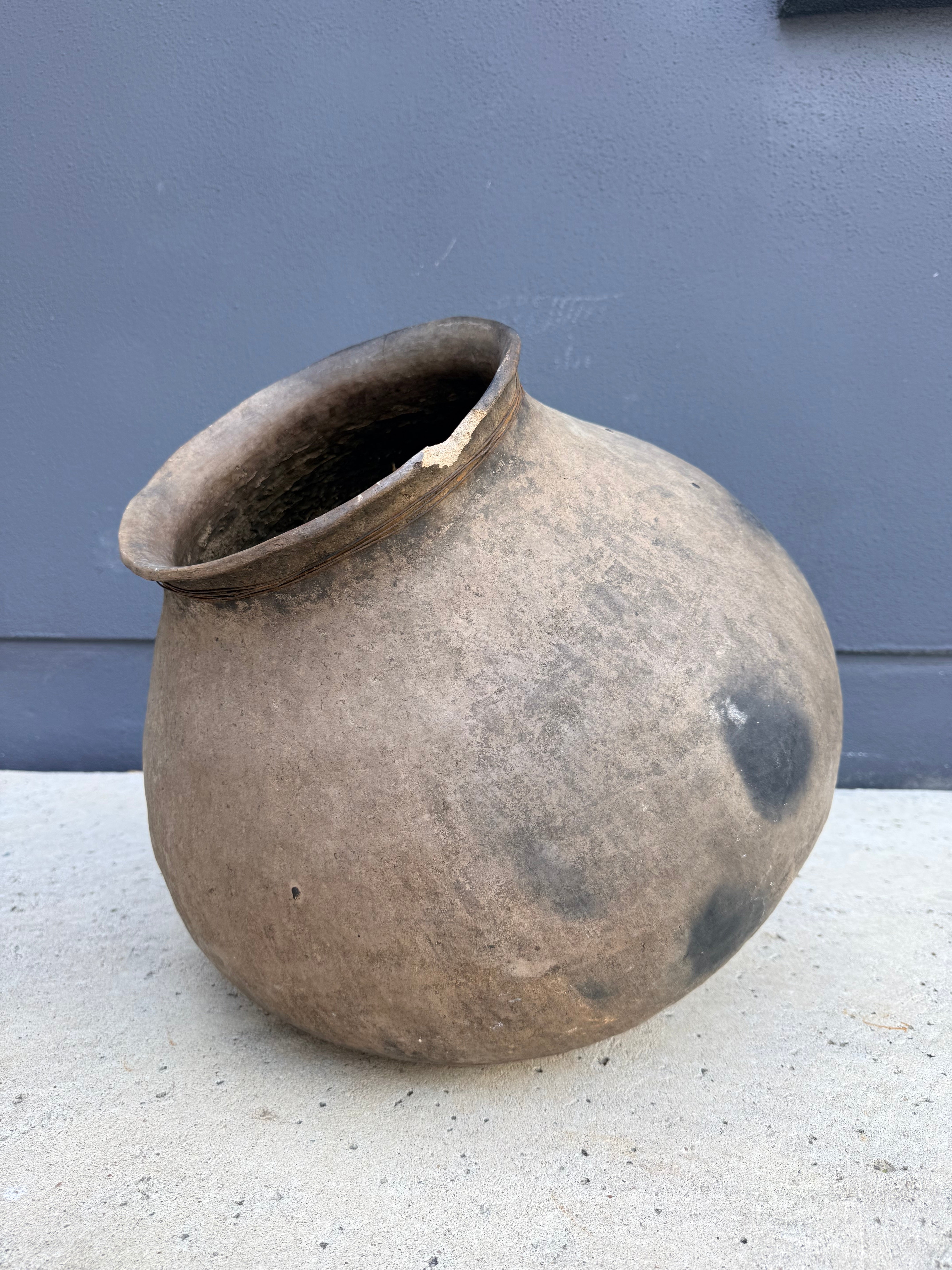 Weathered Clay Vessel | Vintage