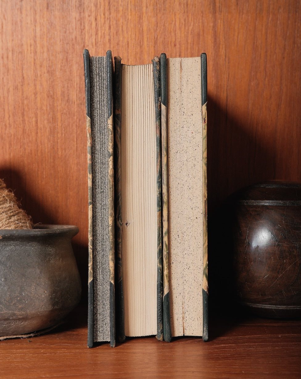 Black Decorative Books | Set of 3