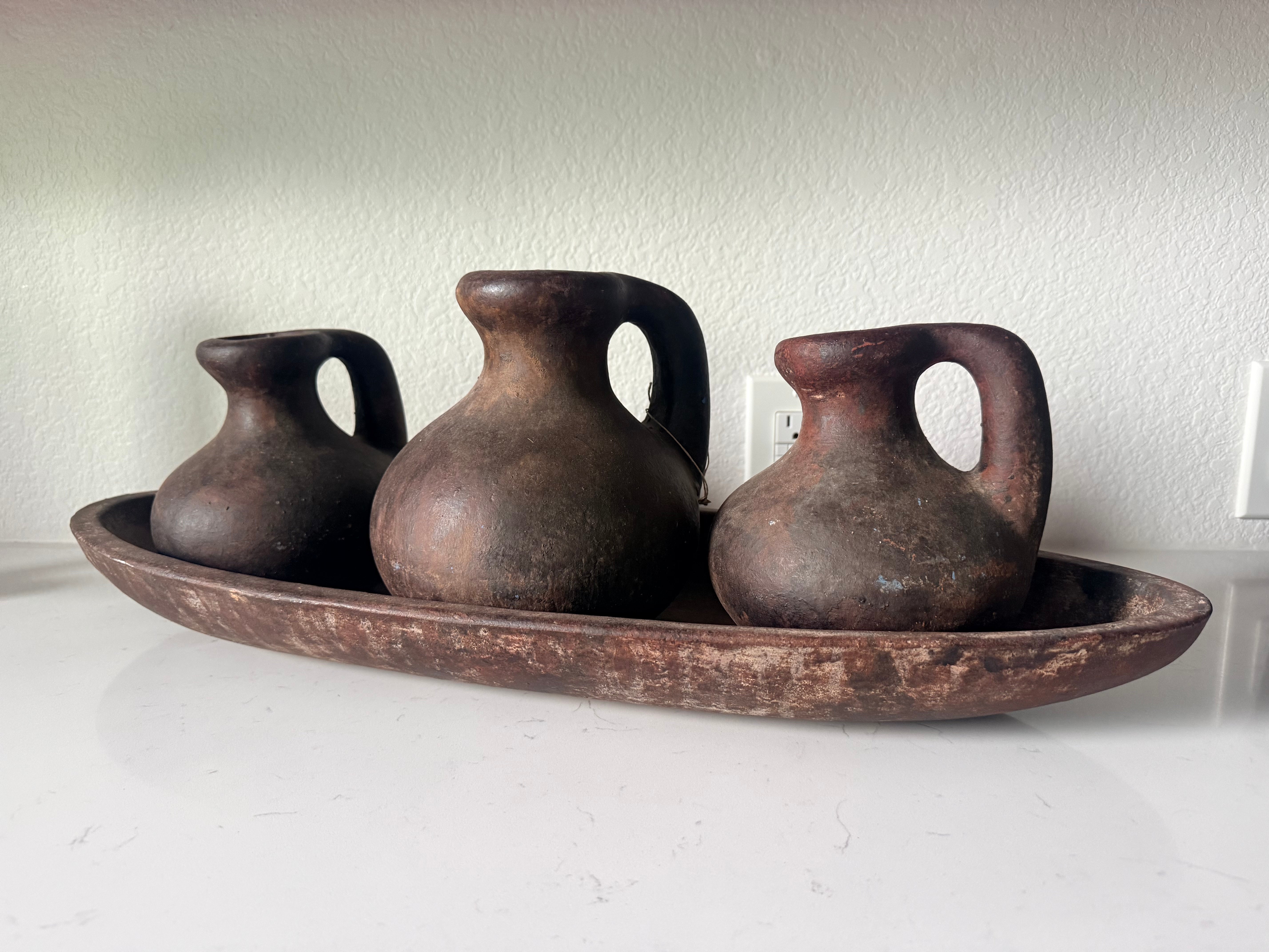 The Terra Trio Vessel Set | Vintage